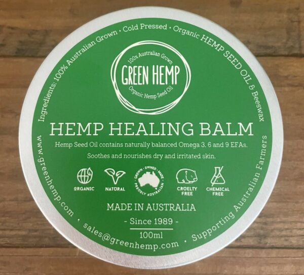 Hemp Healing Balm Organic Healing Balm Made in Australia