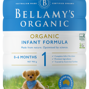 Bellamy's Organic Infant Baby Formula Stage 1 From Birth To 6 Mo 900g