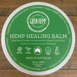 Hemp Healing Balm Organic Healing Balm Made in Australia