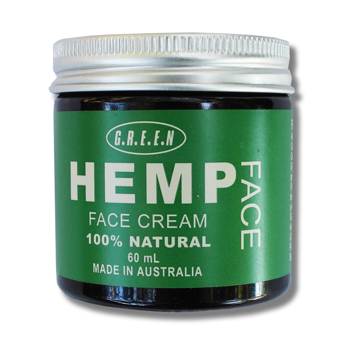 Hemp Face Cream 60ml G.R.E.E.N Hemp Face Lotion Made in Australia