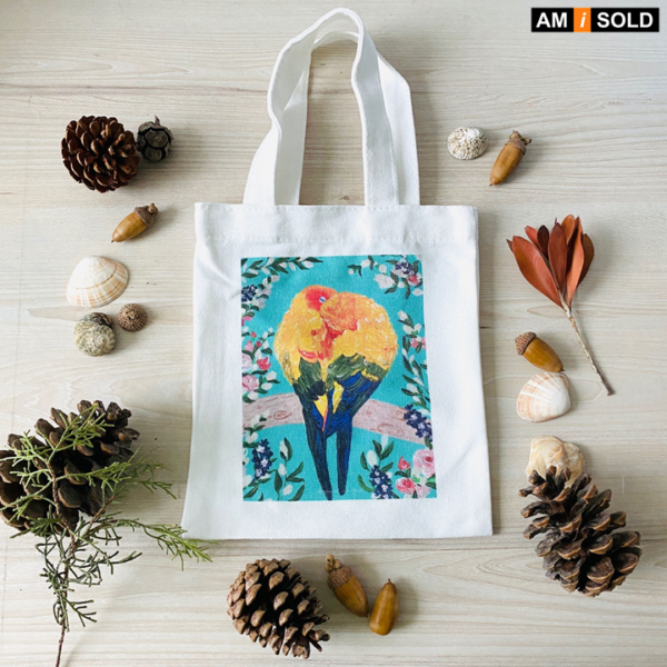 Designer canvas tote bags